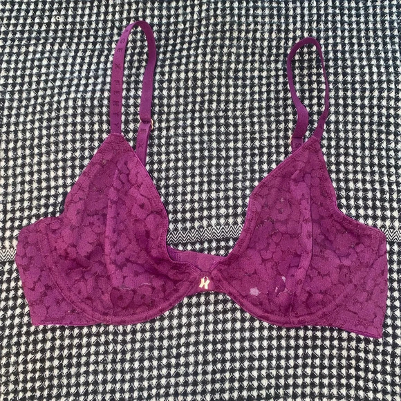 Savage x Fenty Leopard Lace Unlined Bra with X Charm - Picture 2 of 6